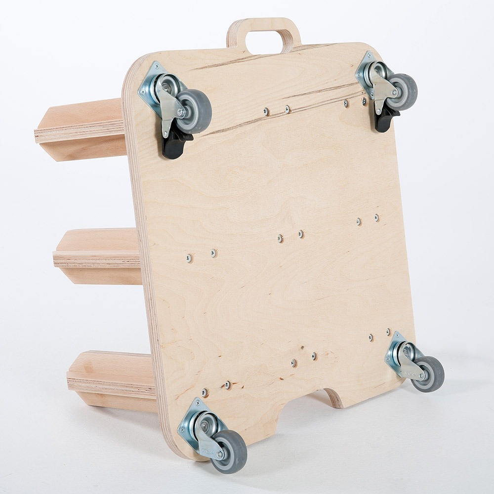 Wooden Roll Stand - MT Displays