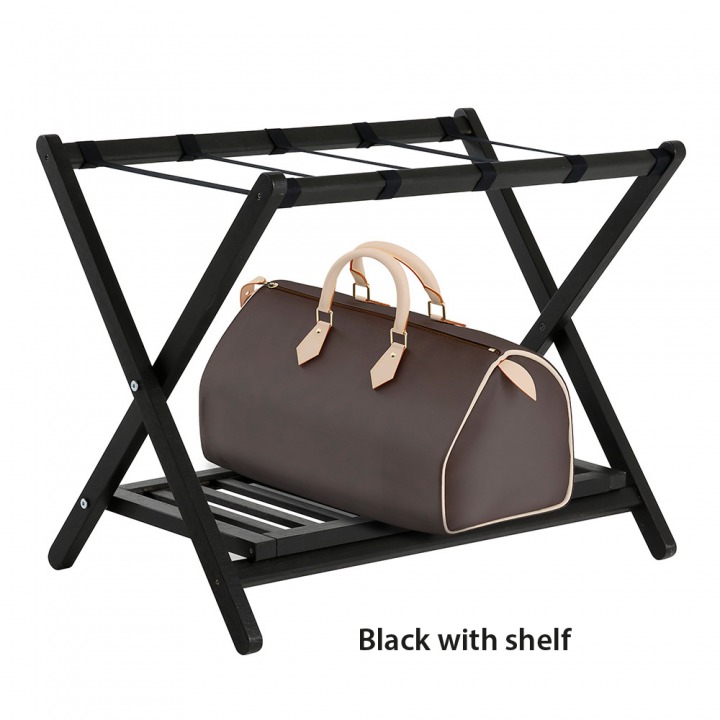 Wood Folding Luggage Rack MT Displays   WoodenFoldingLuggageRack 8 