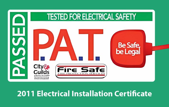 2011 Electrical Installation Certificate