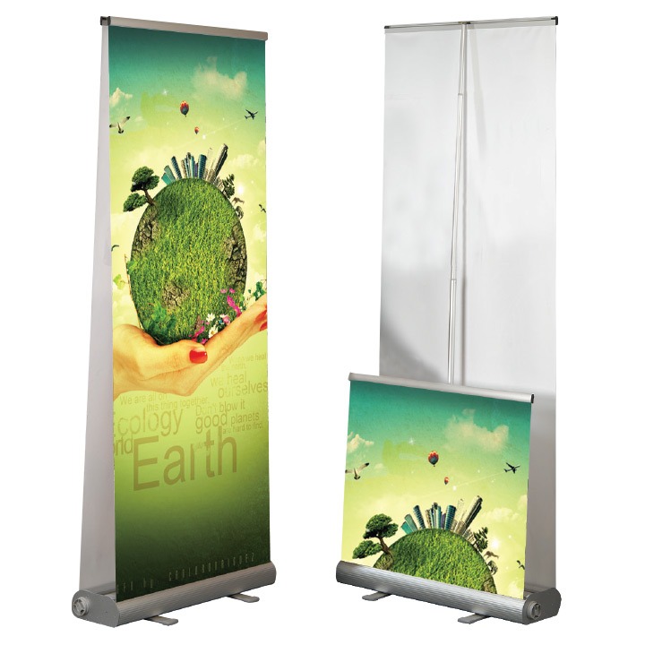 Roll-up Banner Doublesided, Double design