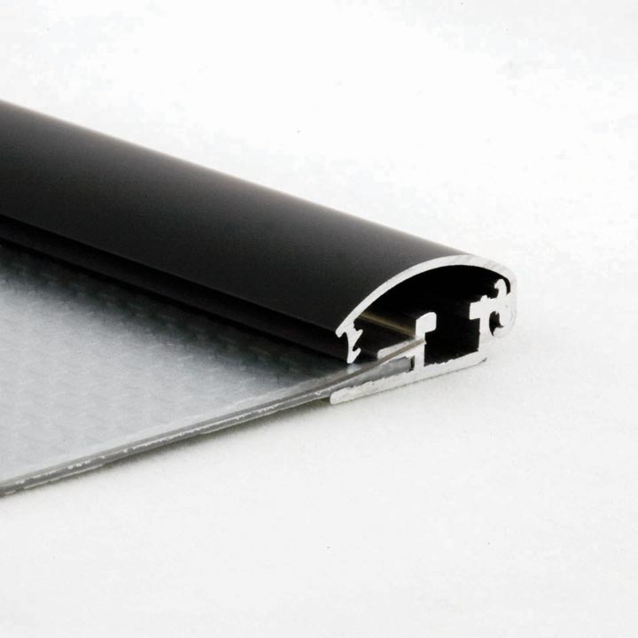 Snap Frame, 25 mm profile, silver anodised, A1