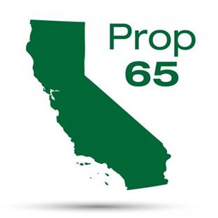 Proposition 65 Decleration